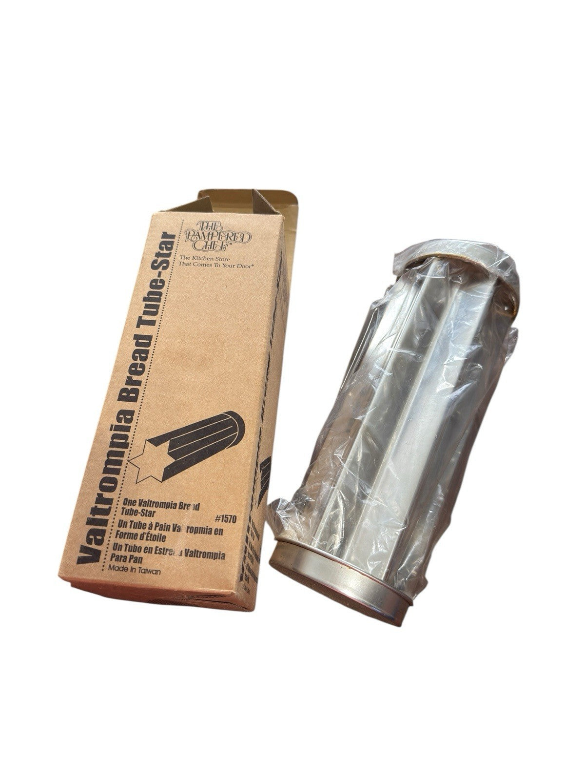 Bread Tube Star of David Shaped Valtrompia #1570 Pampered Chef New