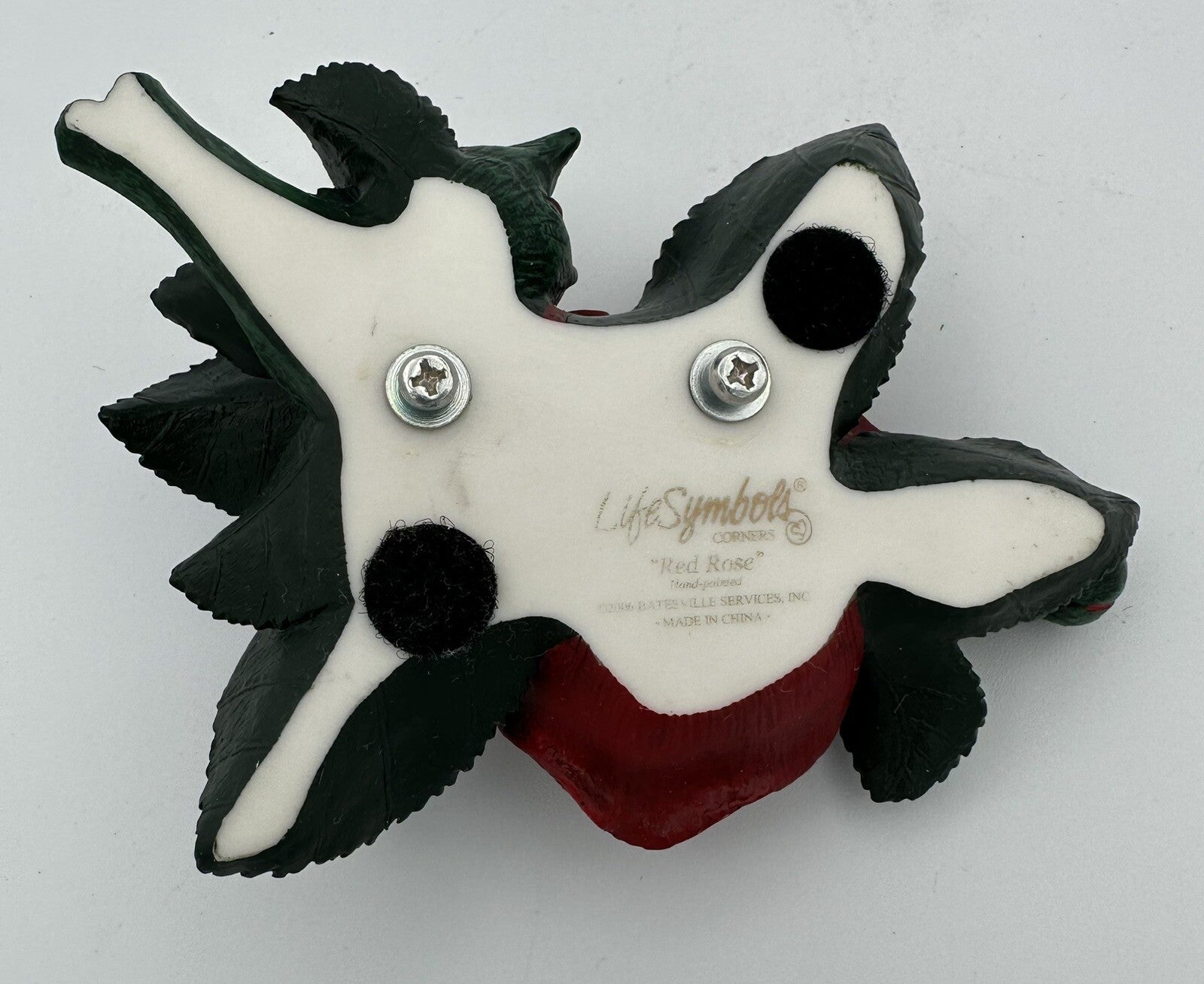 Casket Rose Red Painted Resin Batesville Co. Life Symbols 2006