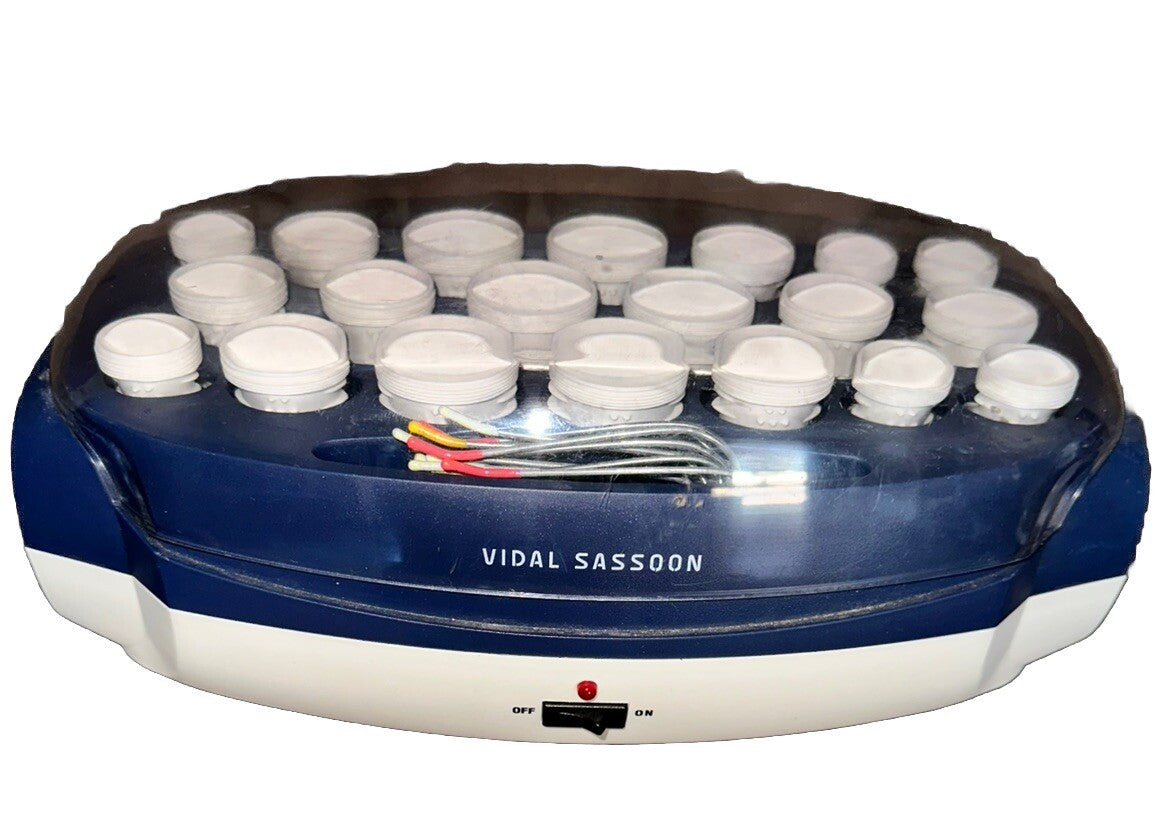 20 Roller W/ Clips Hairsetter Pageant Vidal Sassoon VS372 Fast Heat Professional