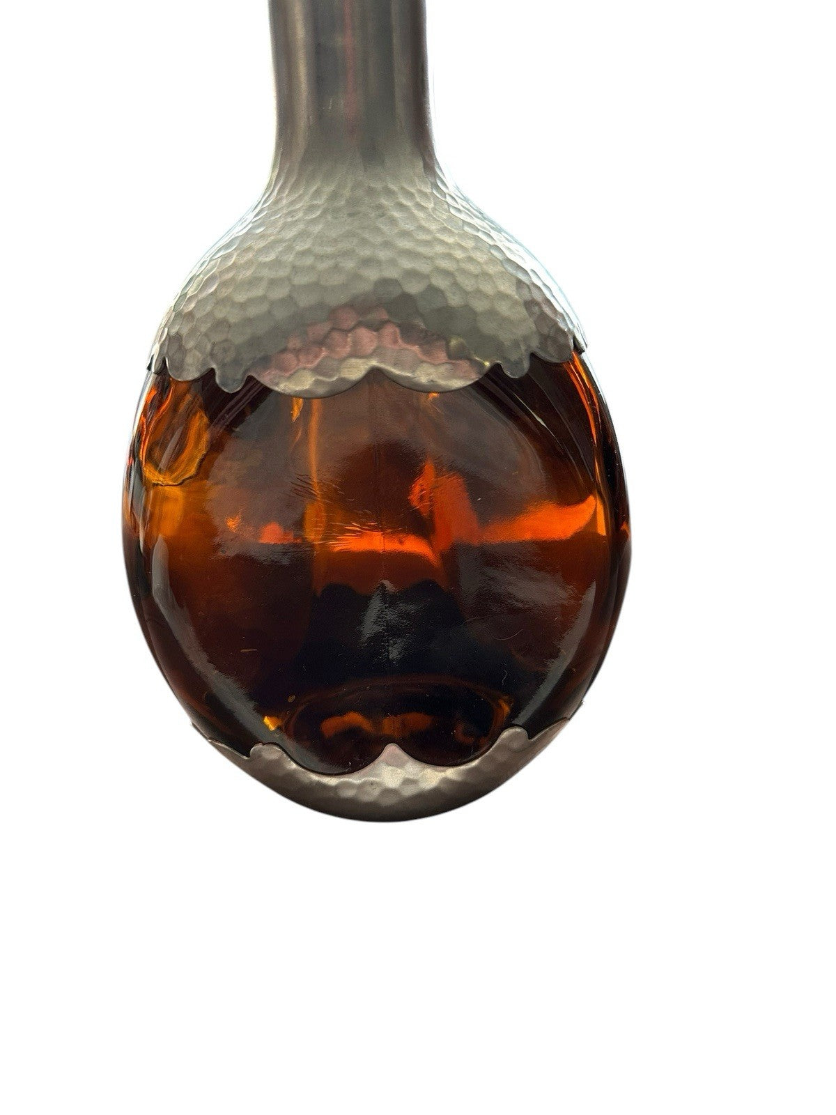 Decanter Daalderop KDM 1930’s Royal Holland Pewter Glass Liquor Vintage