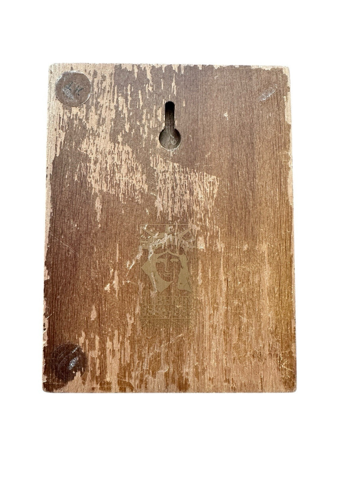 Avon Statue of Liberty 15 Cents Stamp Wood Plaque Wall Decor 1986 Vintage