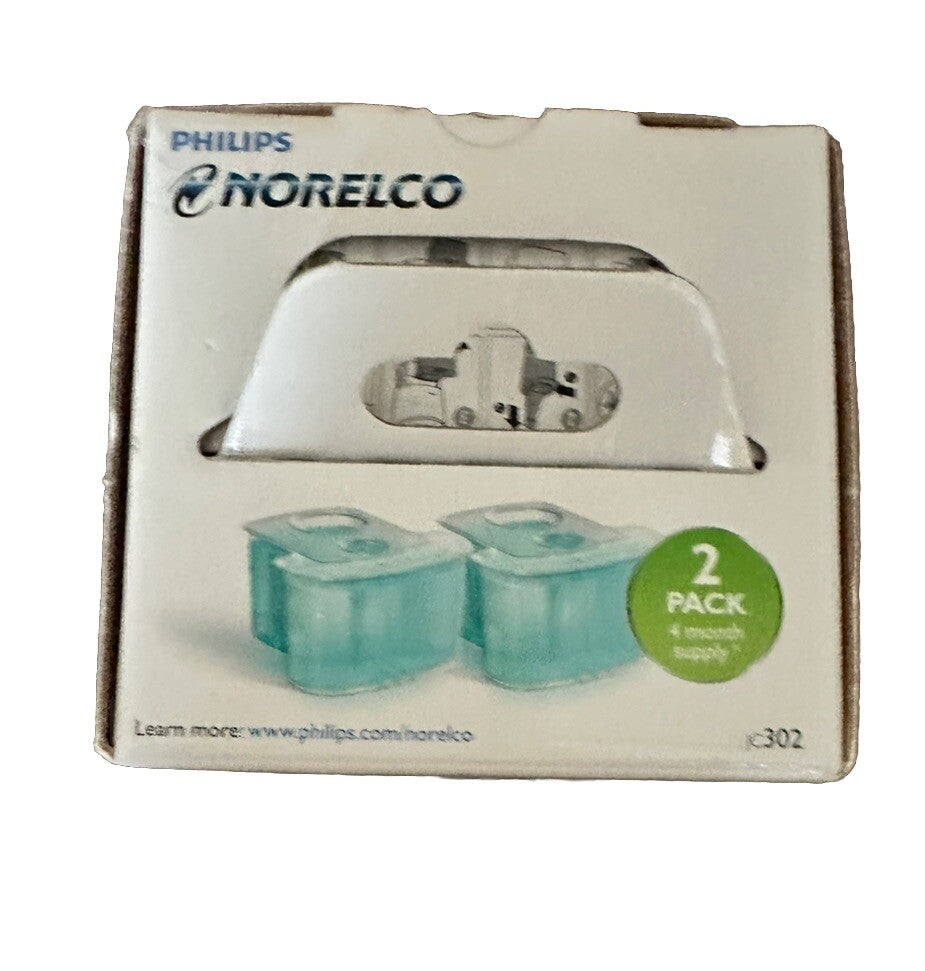 Cleaning Cartridge Smart Clean Systems Philips Norelco JC302 Replacement New