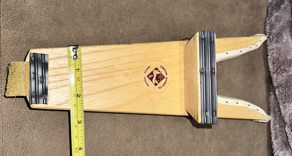 Boot Jack Remover Wooden Simpson Quimby Co. Cowboy Boots Puller Vintage