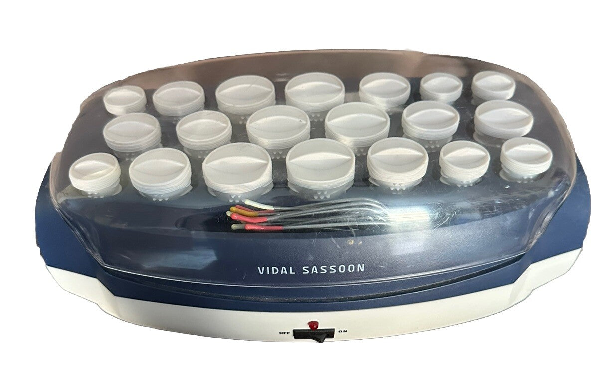 20 Roller W/ Clips Hairsetter Pageant Vidal Sassoon VS372 Fast Heat Professional