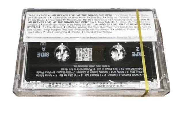 Cassette Tape Collector's Edition Velvet Voice Jim Reeves His Greatest Hits