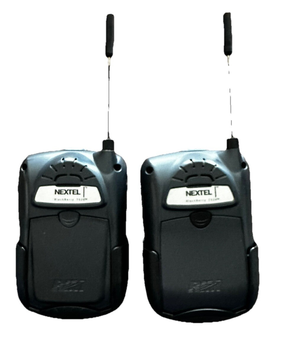 Cell Phones BlackBerry Nextel 7520 w Base/With Charger No Adapter (2)