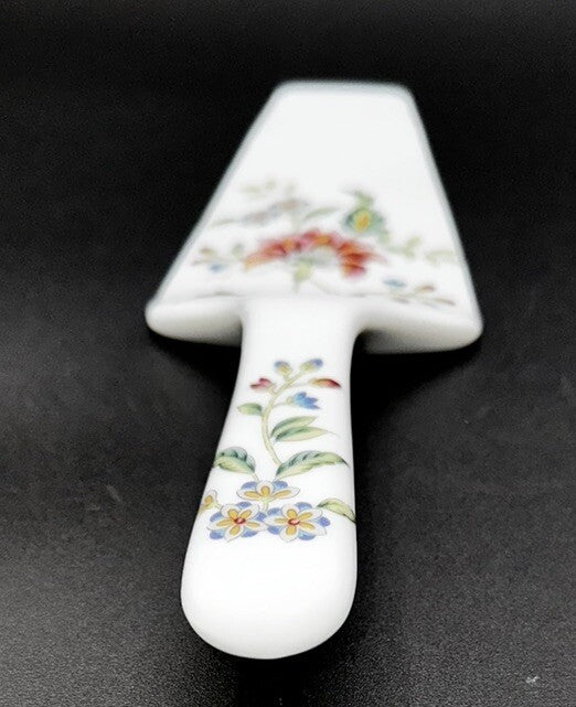Cake Server Andrea By Sadek Floral Porcelain Vintage