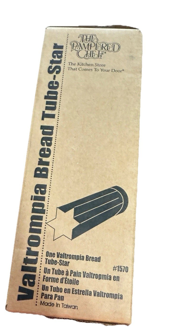 Bread Tube Star of David Shaped Valtrompia #1570 Pampered Chef New
