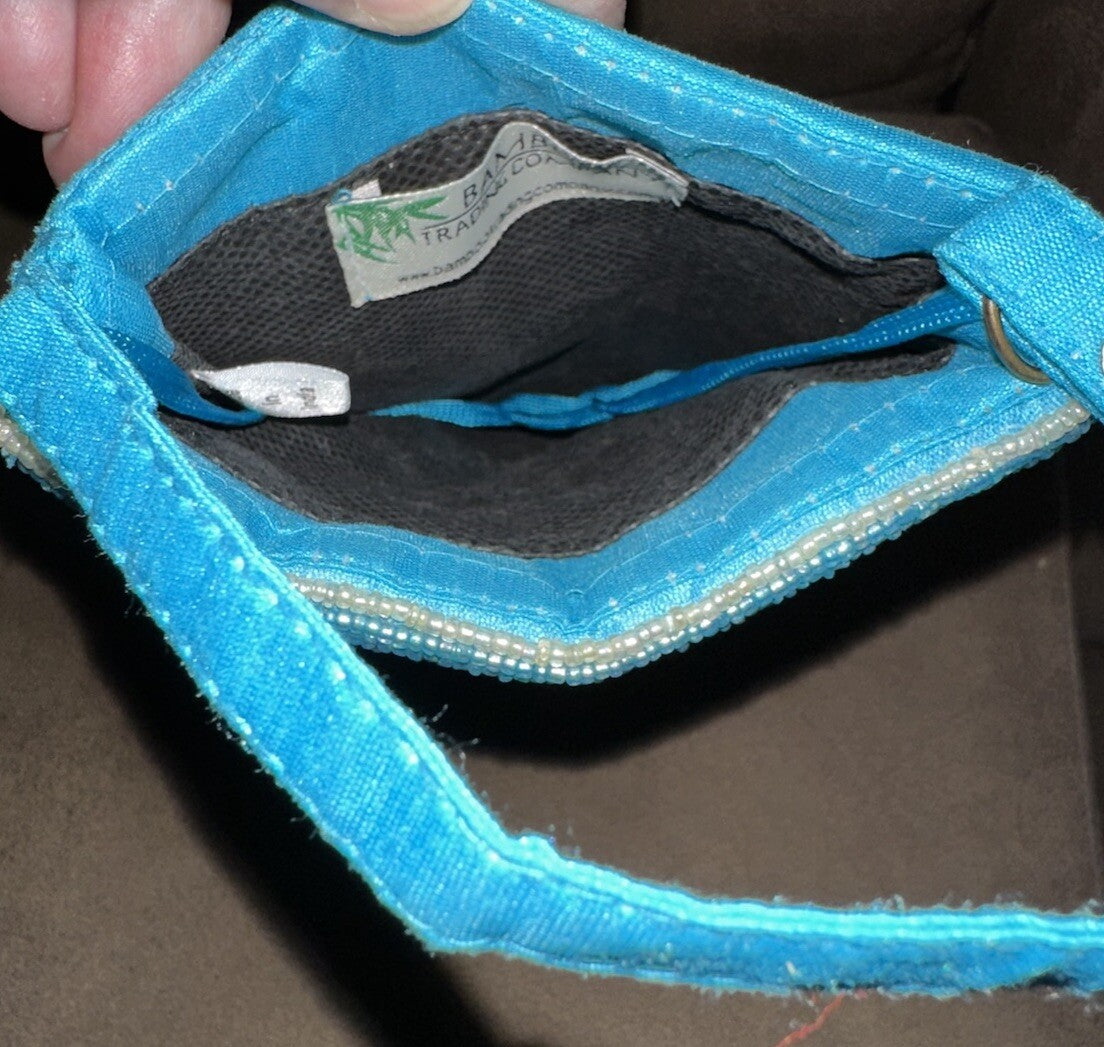 Crossbody Starfish Beach Hand Beaded Bag Bamboo Trading Company