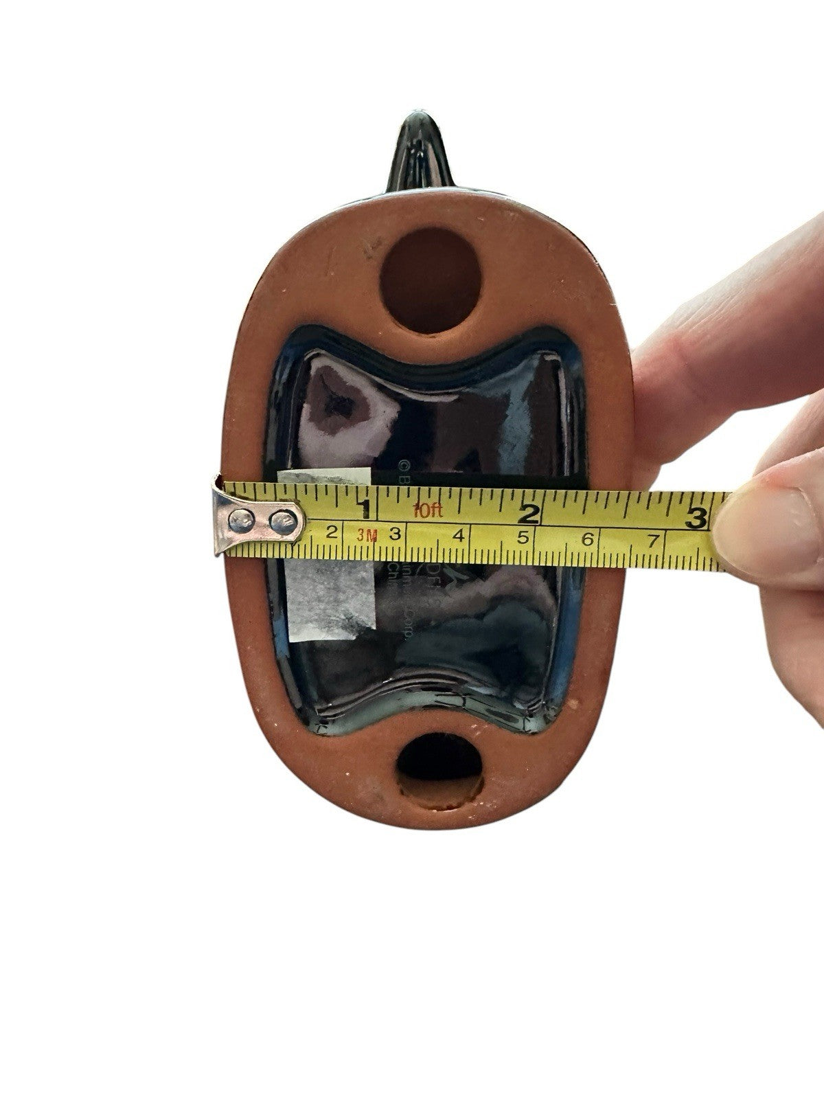 Dolphin Ceramic Statue Busch Gardens 5 1/4” Tall Green Vintage