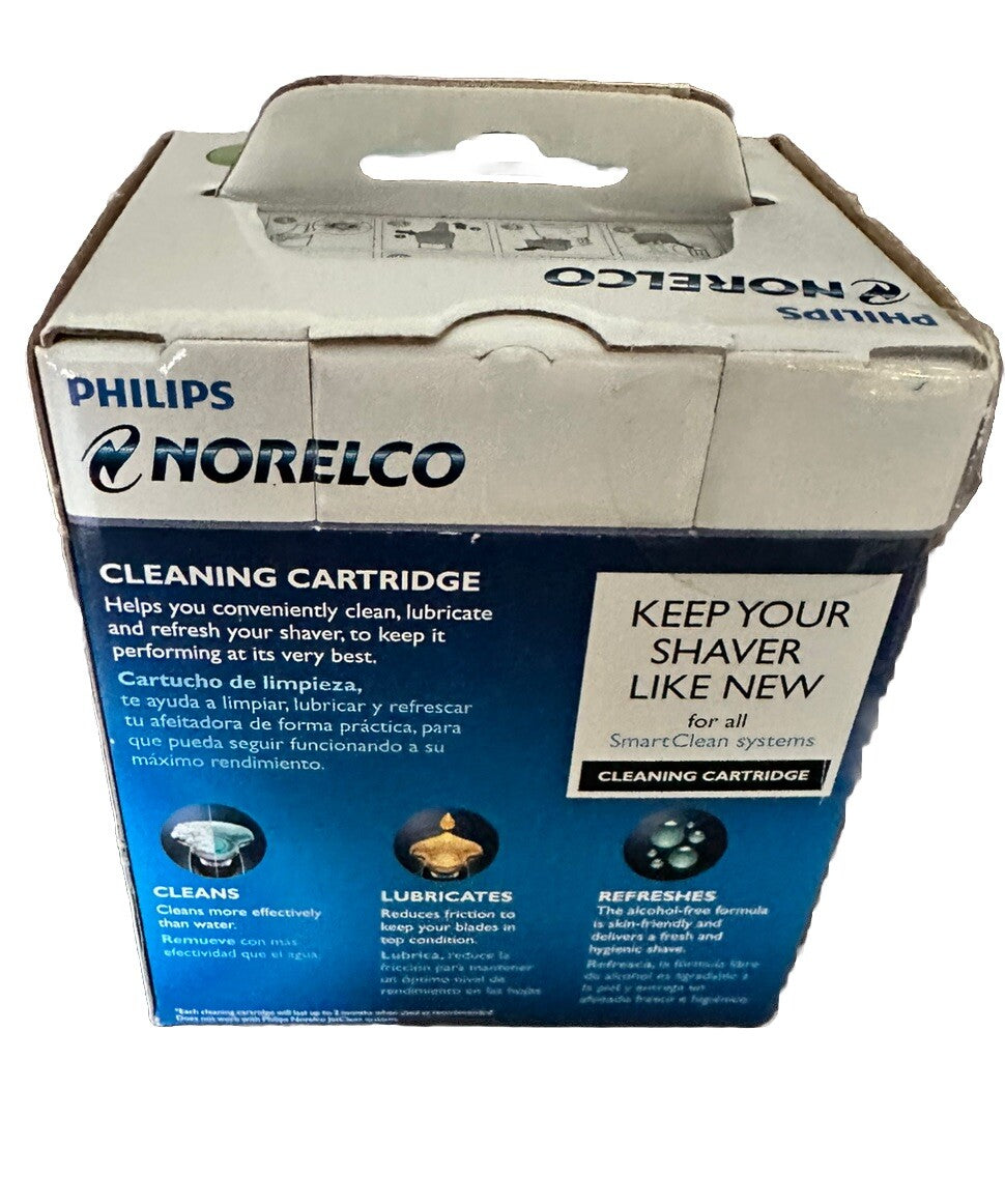 Cleaning Cartridge Smart Clean Systems Philips Norelco JC302 Replacement New