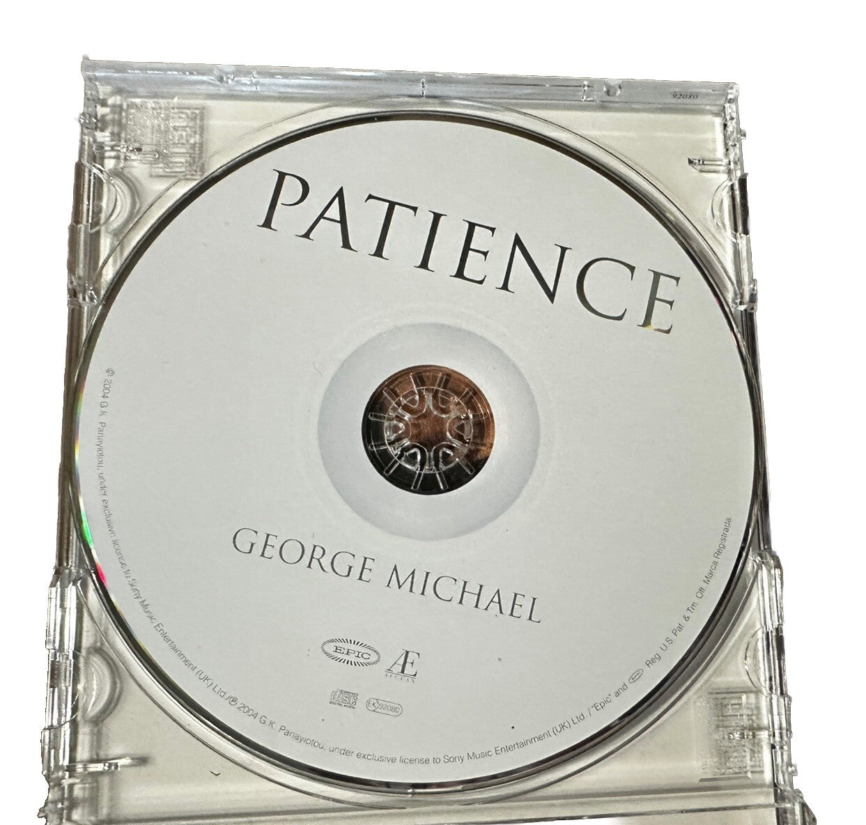 CD Patience [UK] [PA] by George Michael (May-2004, Sony Music Distribution) USA