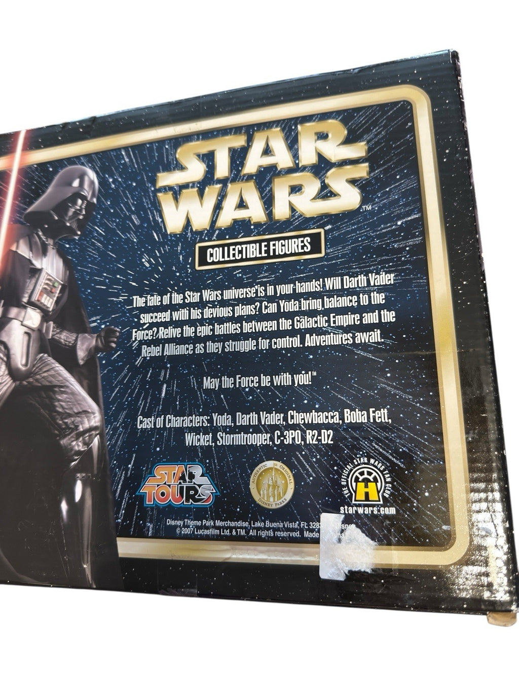 2007 Star Wars Collectible Figures Disney Theme Park Star Tours Exclusive NIB