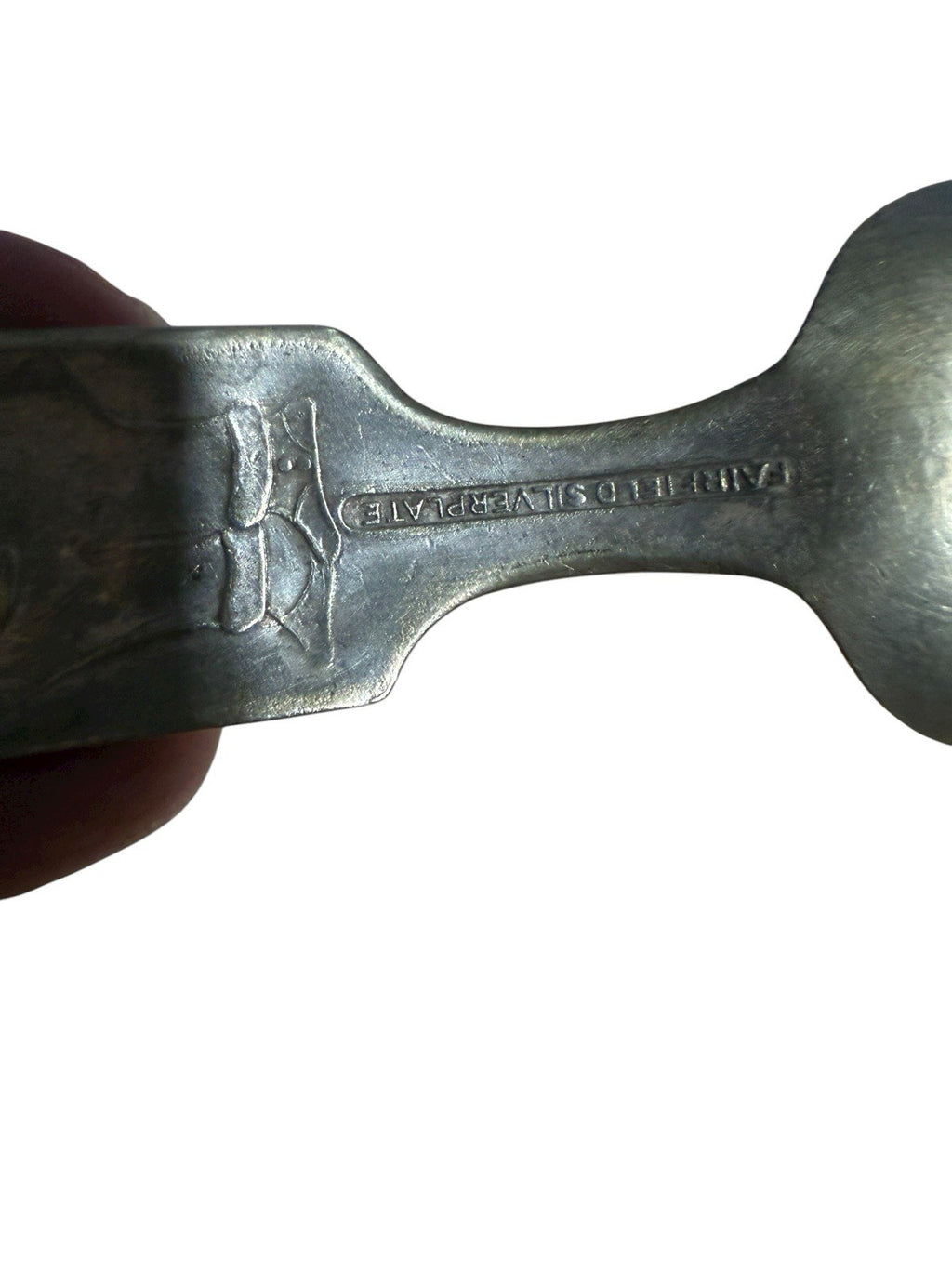 Clown And Elephant Silver Baby Spoon Fairfield