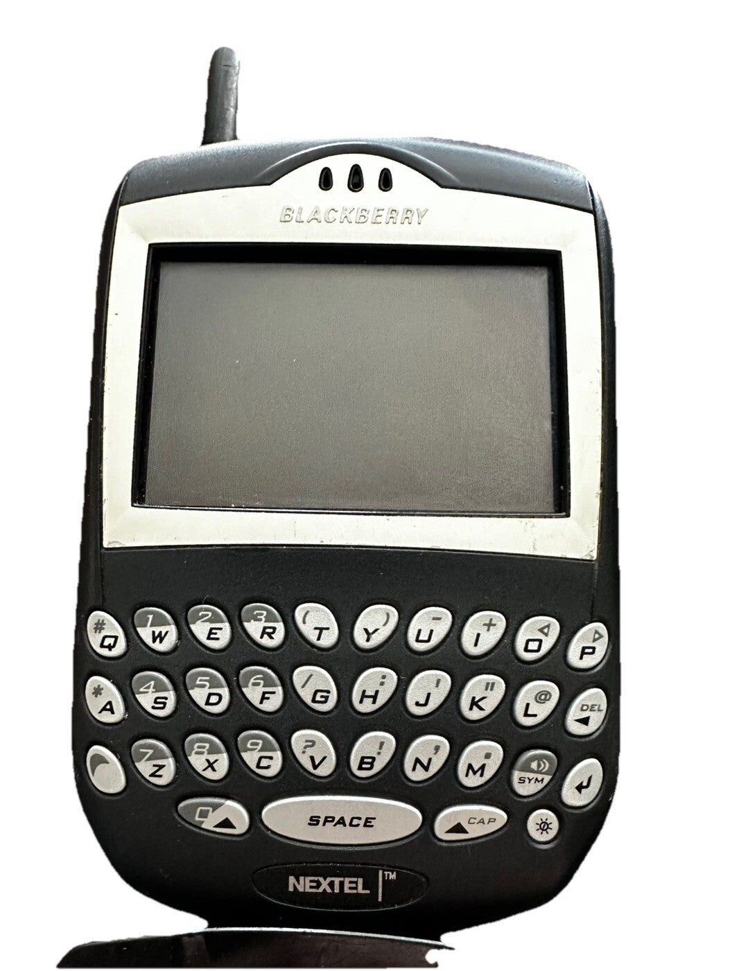 Cell Phones BlackBerry Nextel 7520 w Base/With Charger No Adapter (2)