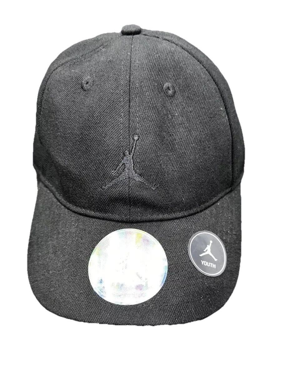 Air Jordan Youth Black Adjustable Baseball Hat Preowned