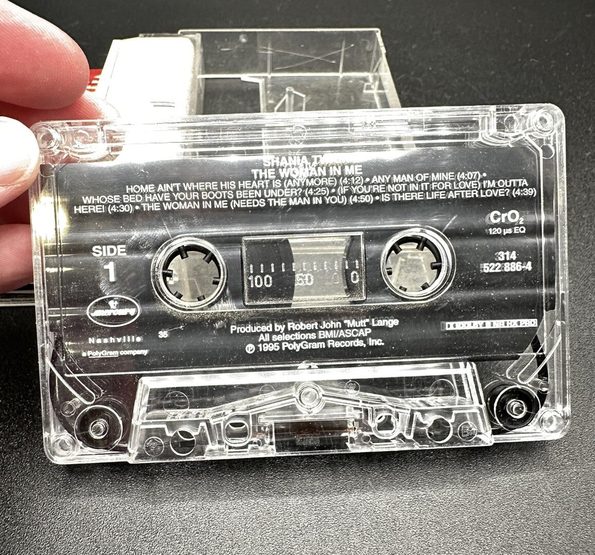 Cassette Shania Twain “The Woman in Me”1995 Country Pop Mercury