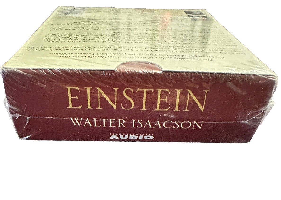 AudioBook Einstein His Life & Universe by Walter Isaacson (2007, Compact Disc)