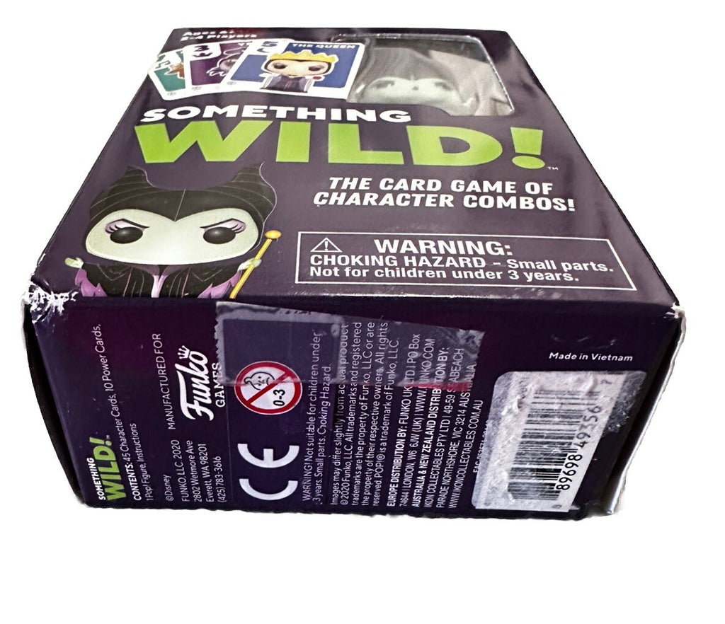 Card Game Funko Games Disney Something Wild! VillansMaleficent Mini Figure New