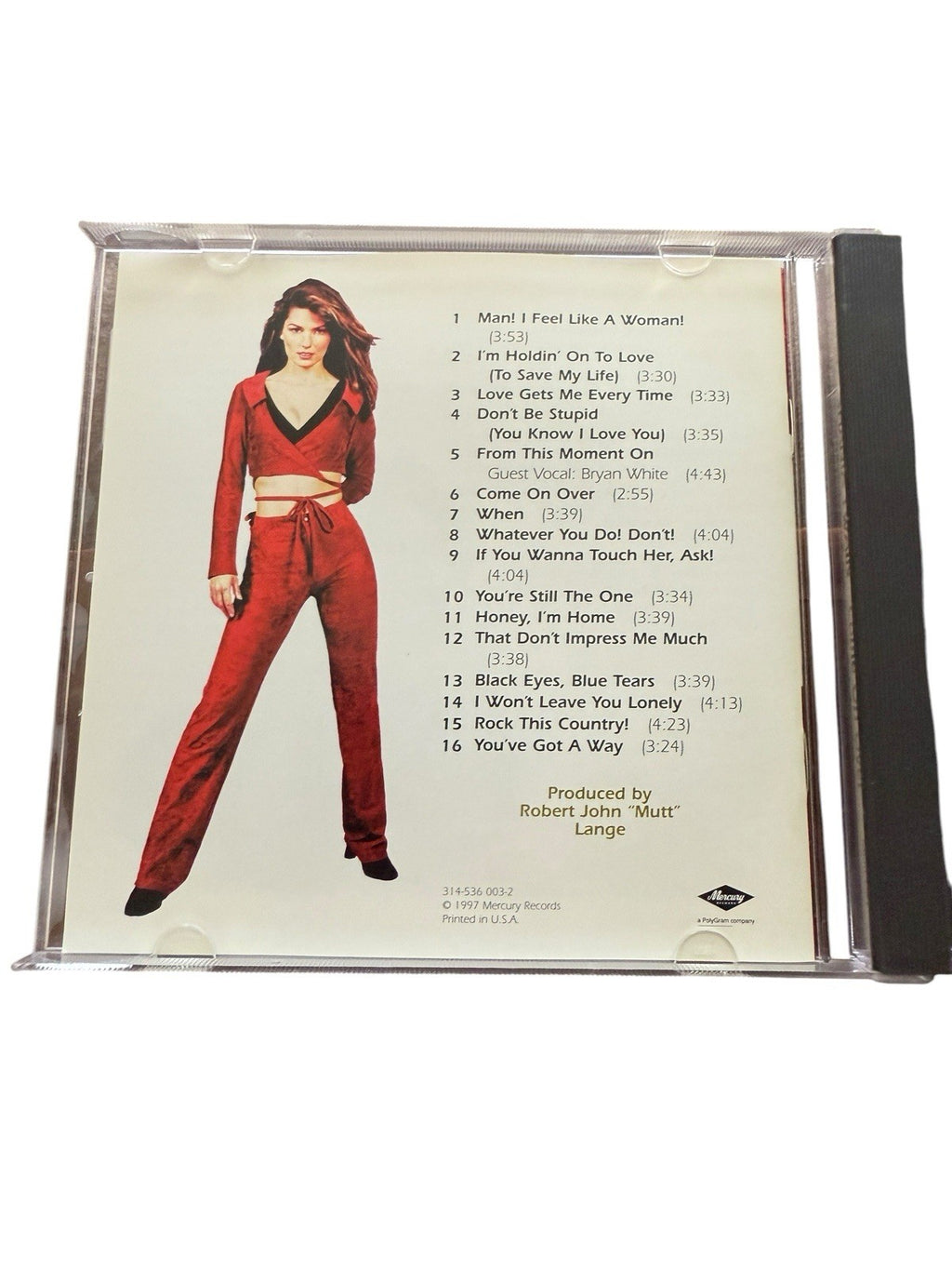 CD Shania Twain-Come On Over 1997