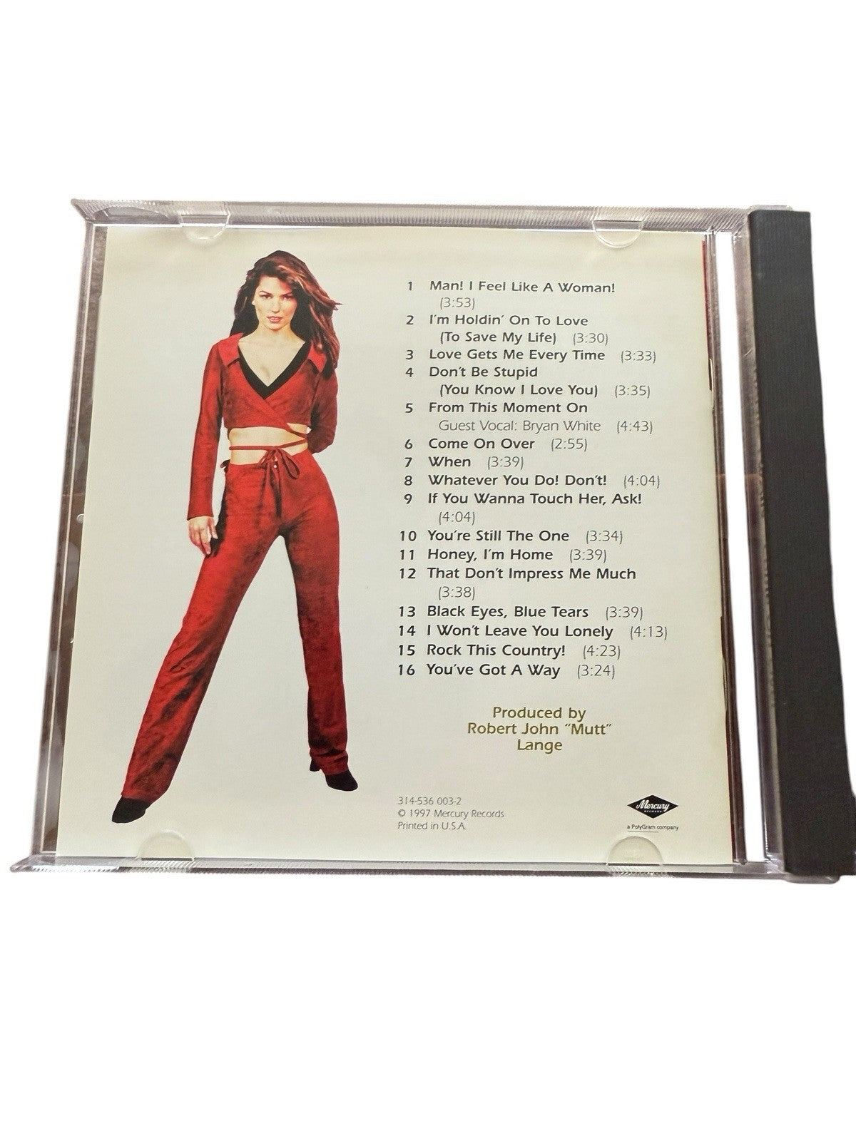 CD Shania Twain-Come On Over 1997
