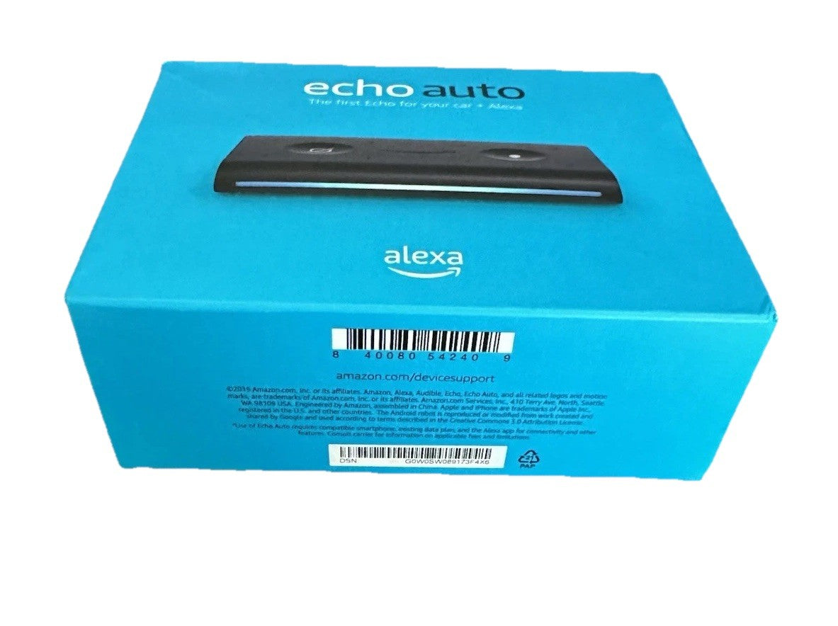 Echo Auto Hands-Free Alexa In Your Car with your phone New