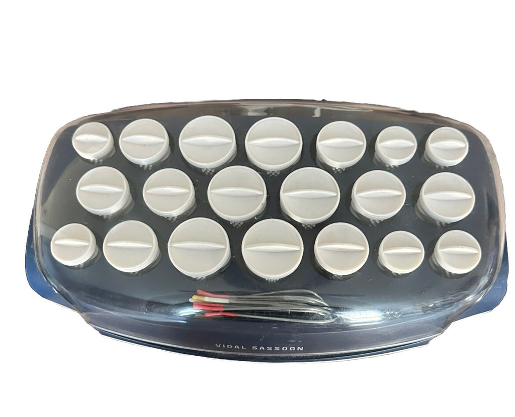20 Roller W/ Clips Hairsetter Pageant Vidal Sassoon VS372 Fast Heat Professional
