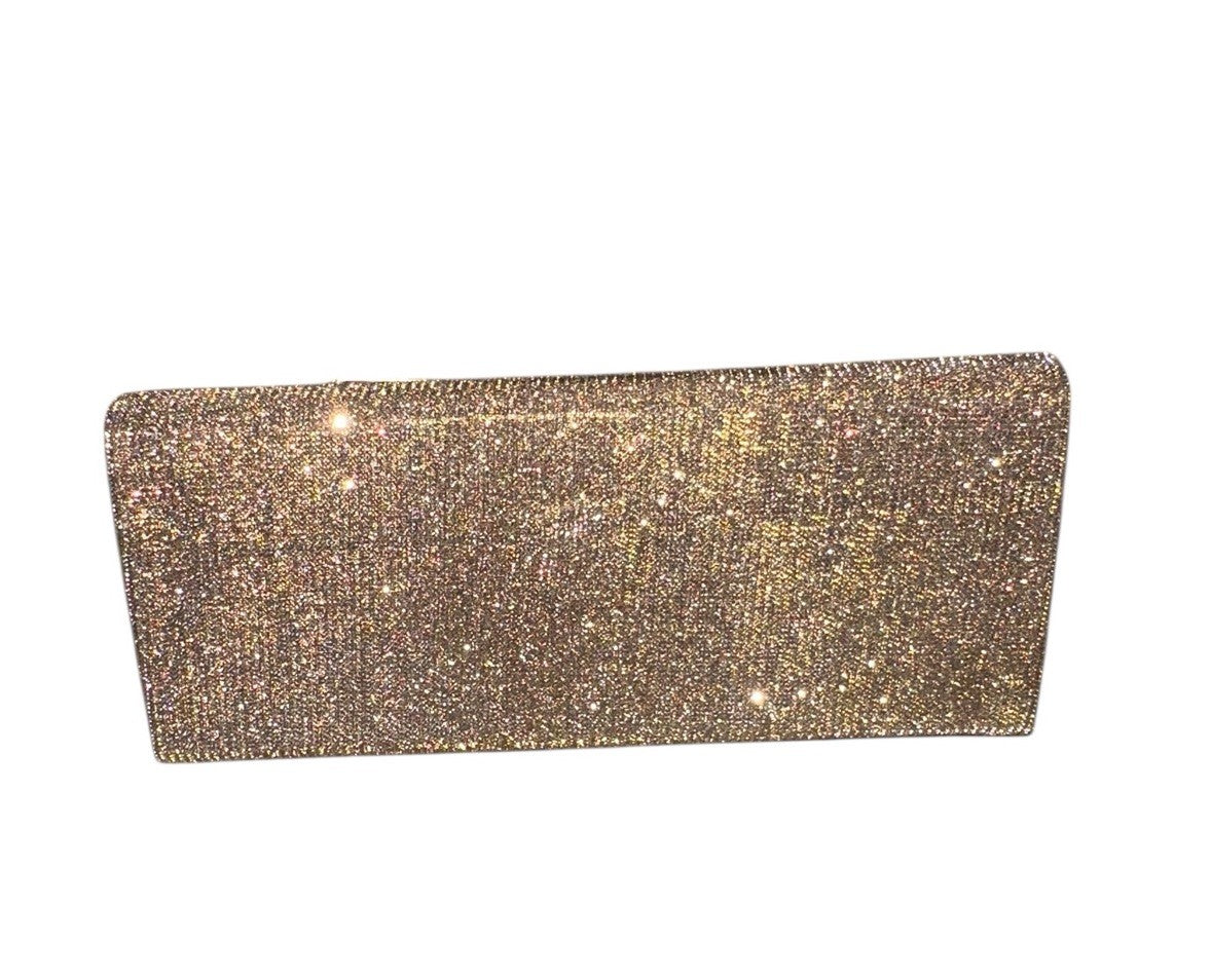 Case Sunglasses Eyewear ONLY Gold Glitter Paula Creamer Collection Golfer