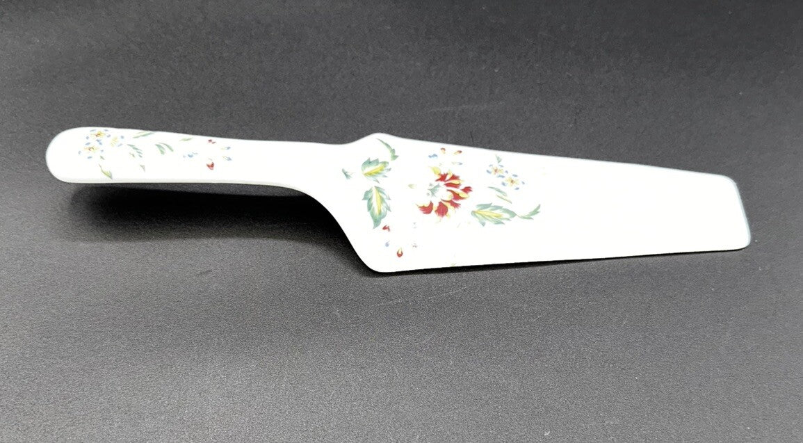 Cake Server Andrea By Sadek Floral Porcelain Vintage