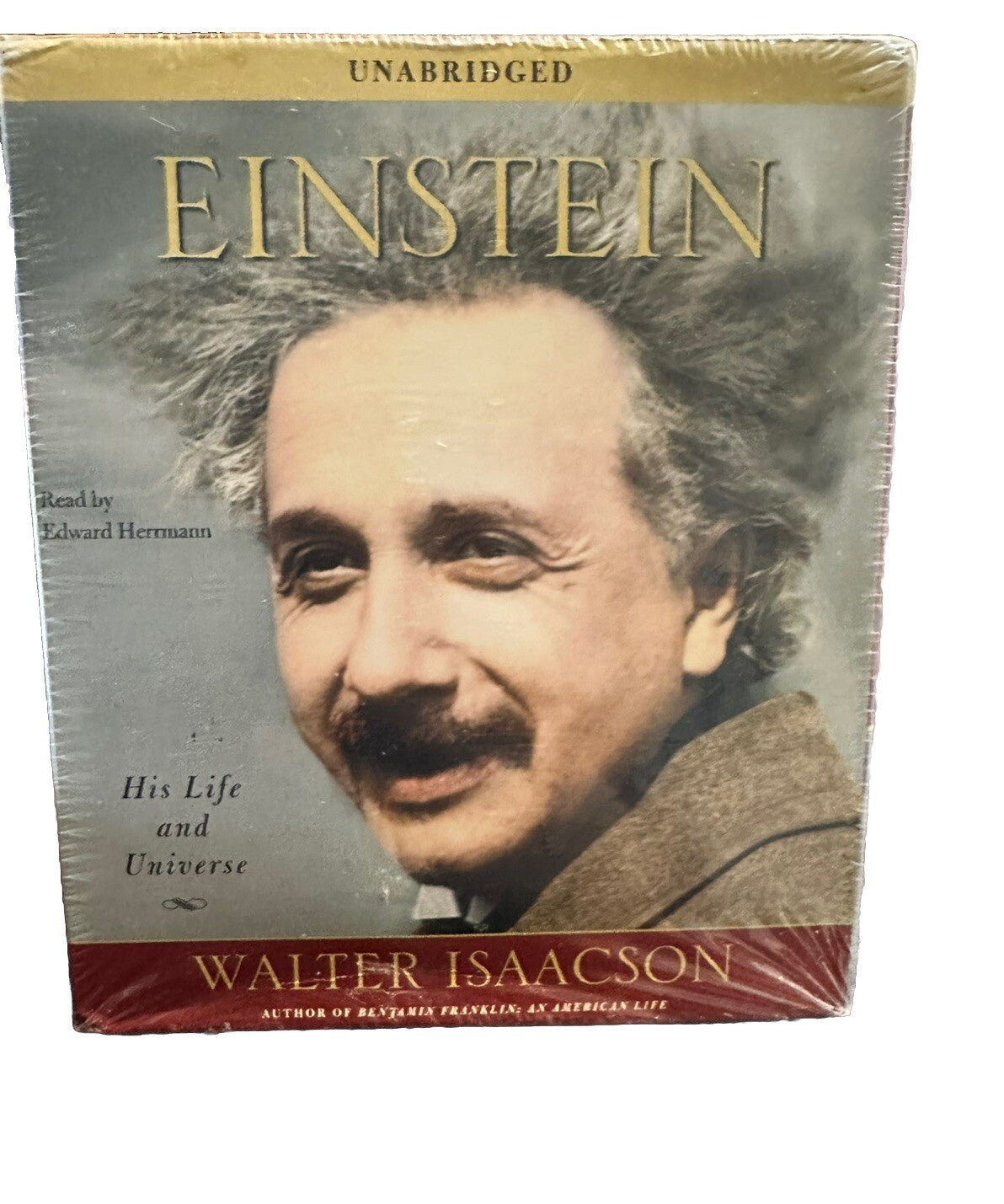 AudioBook Einstein His Life & Universe by Walter Isaacson (2007, Compact Disc)