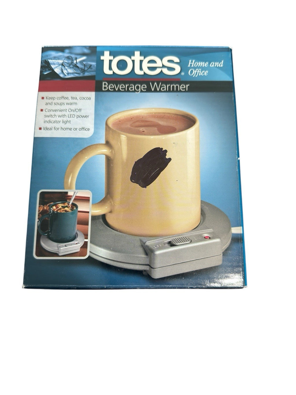 Coffee Mug Warmer Model #71413 Home And Office Hot Plate Totes Electronic New