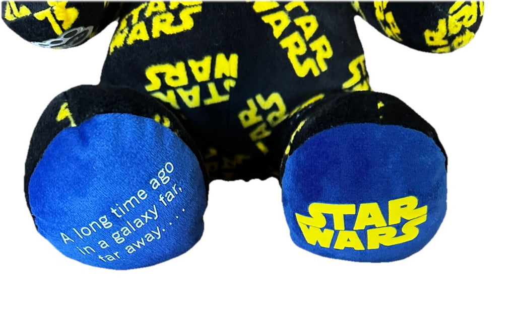 Build A Bear Star Wars Logo Stuffed Teddy Bear Plush 17" BAB Disney Collectible