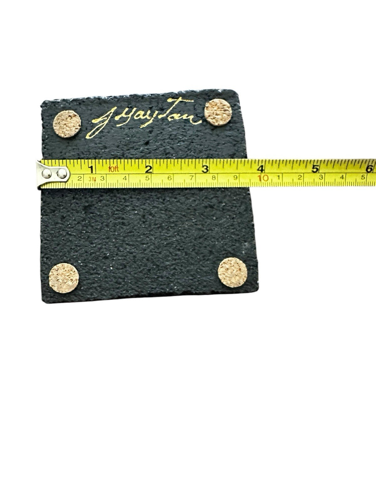 Coasters Ben Diller & J Yaytan Hawaii Heavy Lava Texture Signed Set Of 3