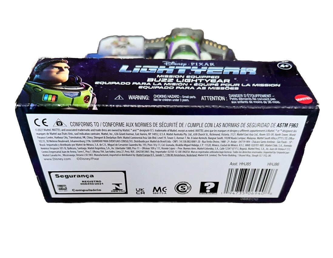 Buzz Lightyear Action Figure Disney PIXAR Lightyear Mission Equipped New