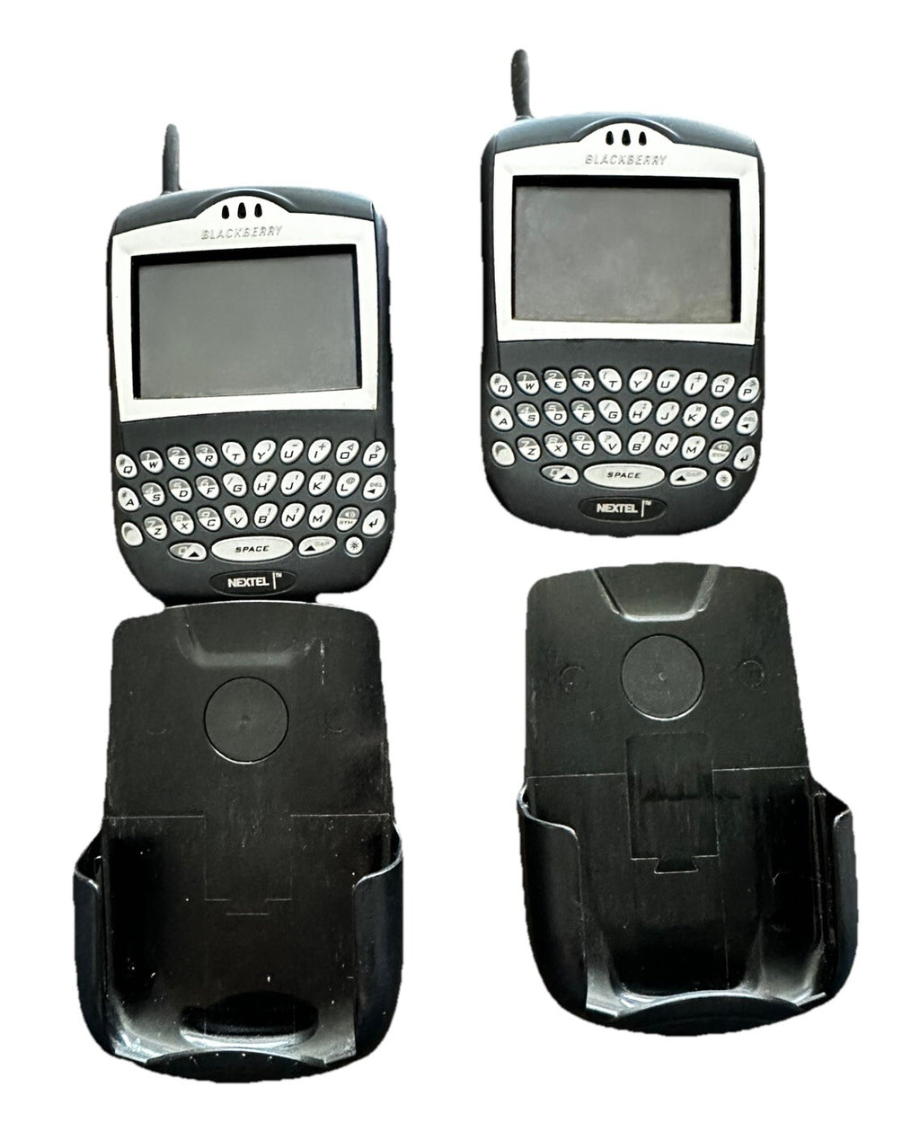 Cell Phones BlackBerry Nextel 7520 w Base/With Charger No Adapter (2)