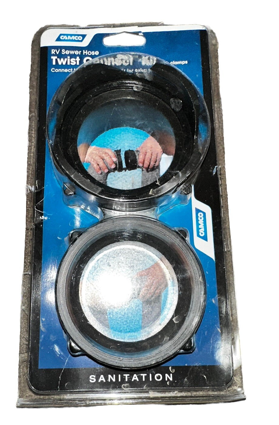 RV Sewer Hose Twist Connect Kit 39543 Camco New