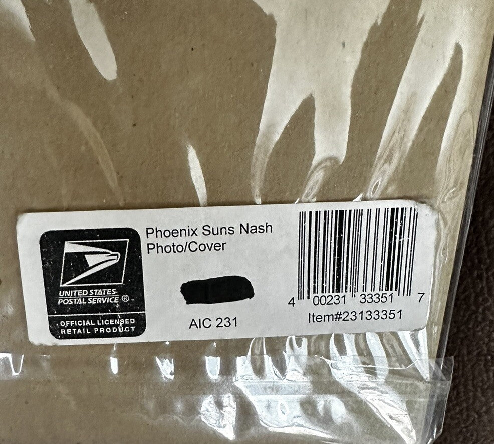 2005 Phoenix Suns Nash Photo/Cover USPS Feb 20, 2005 Artwork Cover  6 teammates