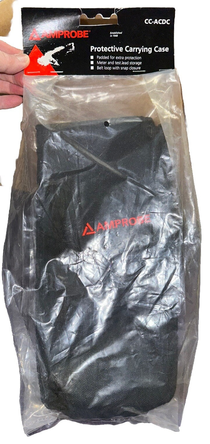 Carrying Case For Meter & Test Leads  Amprobe 2732643 CC-ACDC Protective New