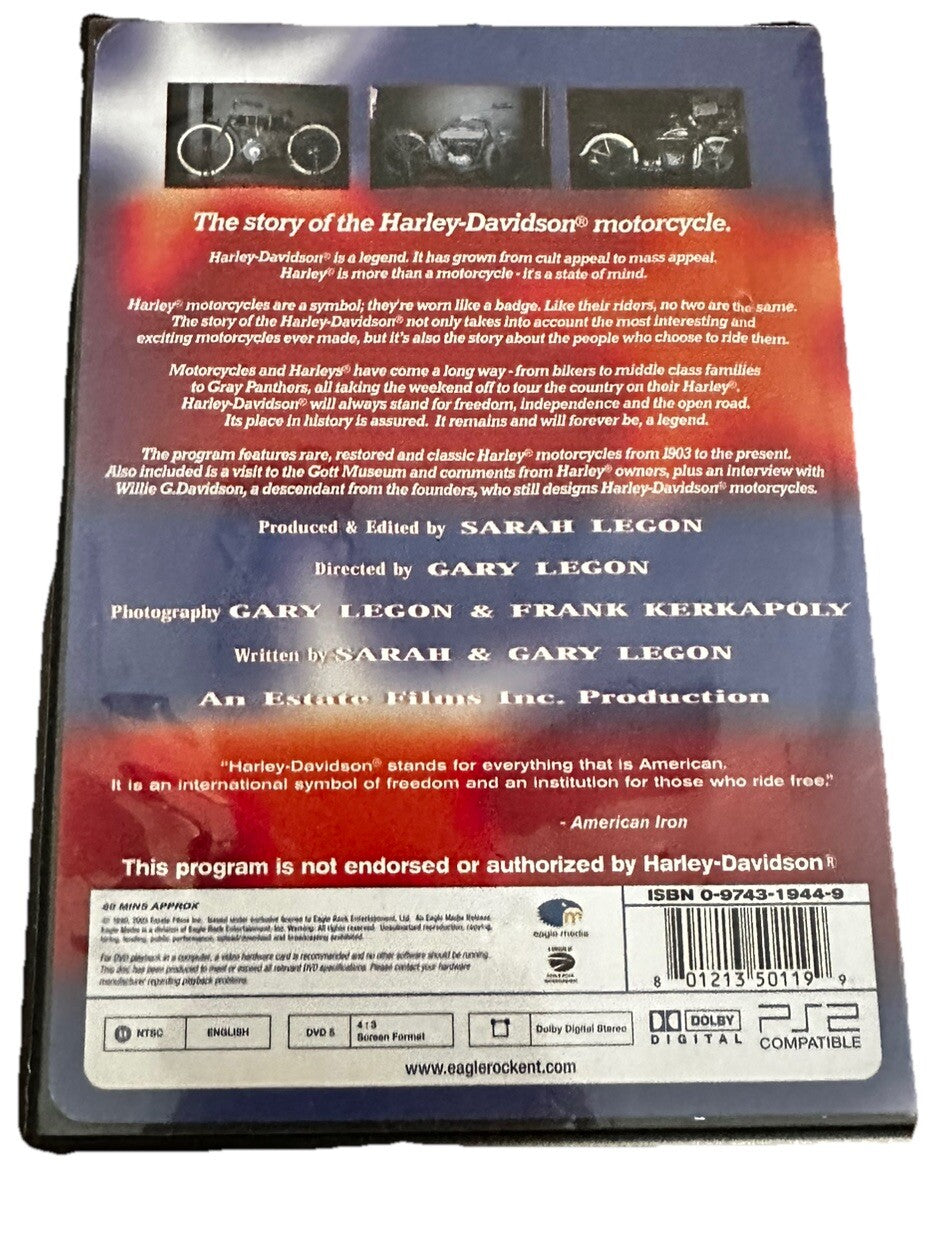 DVD Unofficial History Of Harley Davison Motorcycles