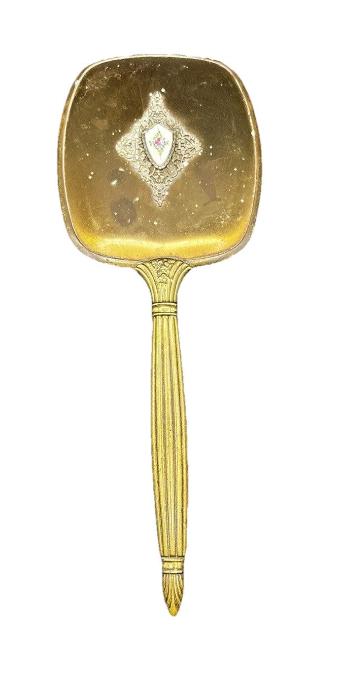 Antique/Vintage Hand Mirror 13”Art Nouveau Royal Artistic Vanity