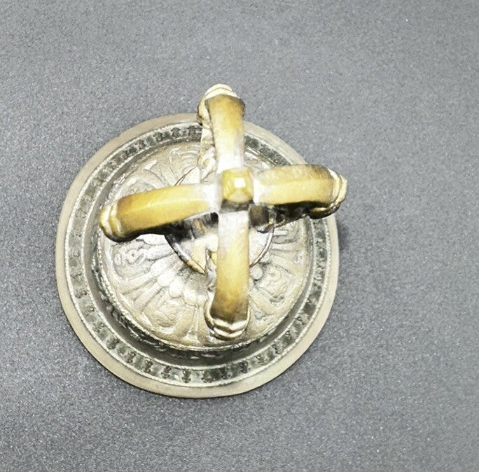 Antique/Vintage Bell Bronze Buddhist Tibetan Ritual Temple 6.5” Patina