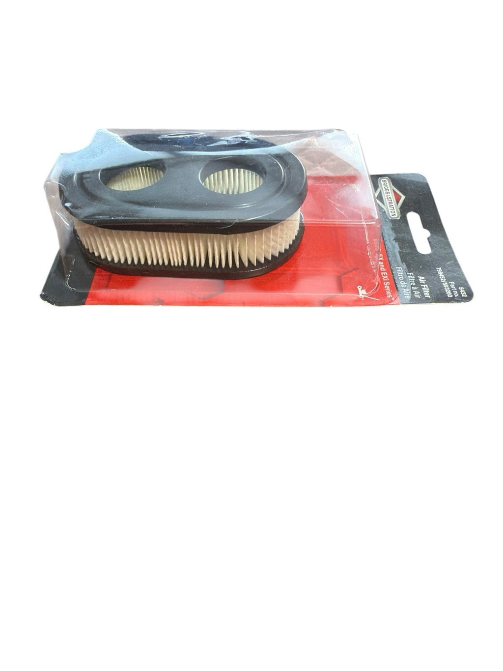 Air Filter Briggs & Stratton Genuine 5432 E550, 550EX & EXi Part # 798452/593260