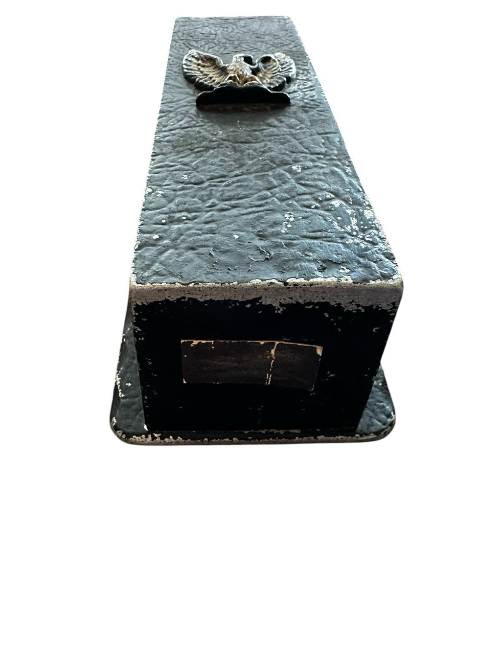 Match Stick Holder Retro Americana Eagle 1970 Cast Aluminum Steel Long Vintage