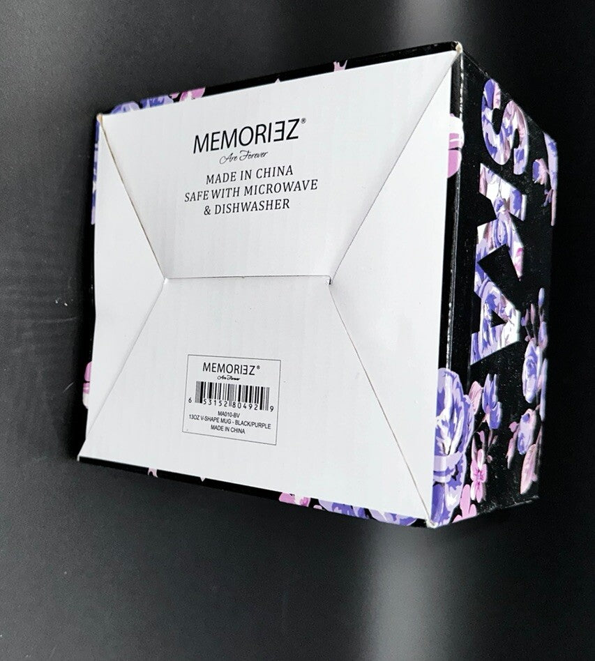 Mug Alaska Floral Purple Coffee/Tea New