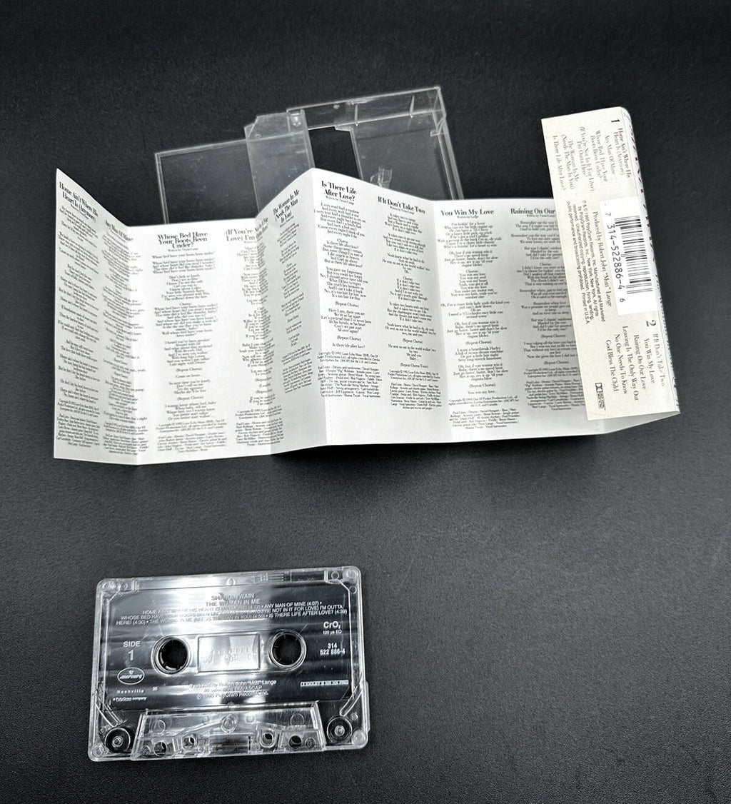Cassette Shania Twain “The Woman in Me”1995 Country Pop Mercury