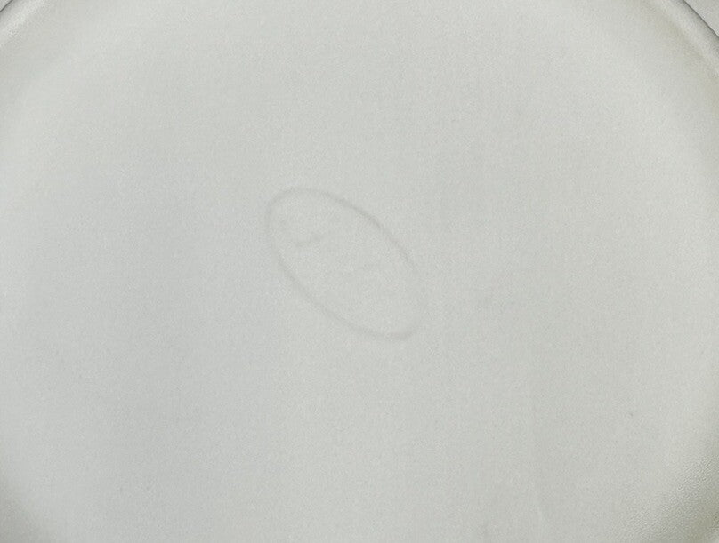 Ashtray, Trinket Dish,  8.5" Fenton Satin White Water Lily Vintage