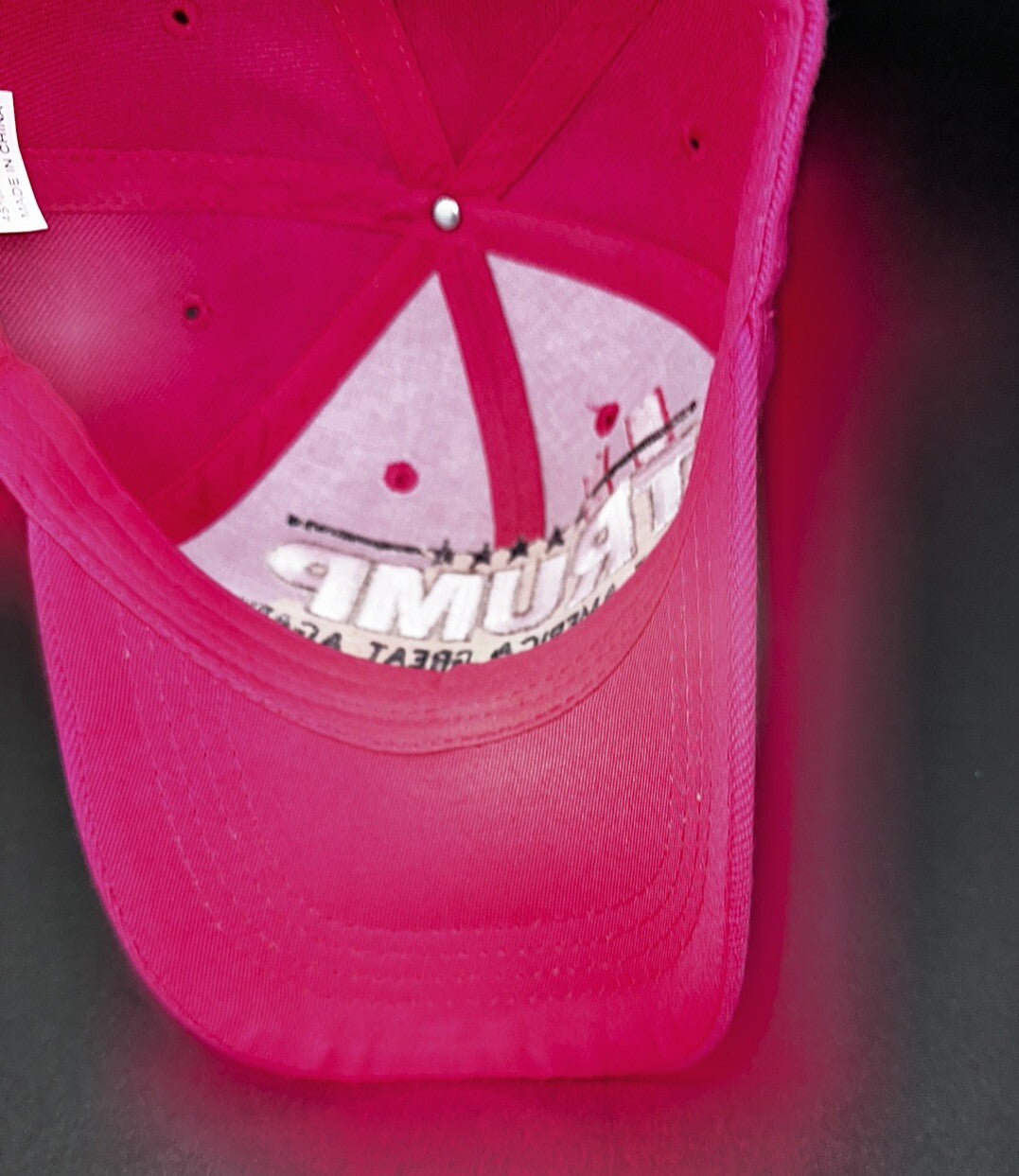 Trump Hat Cap Adjustable Women’s Donald Trump 2020 45th President Election Pink