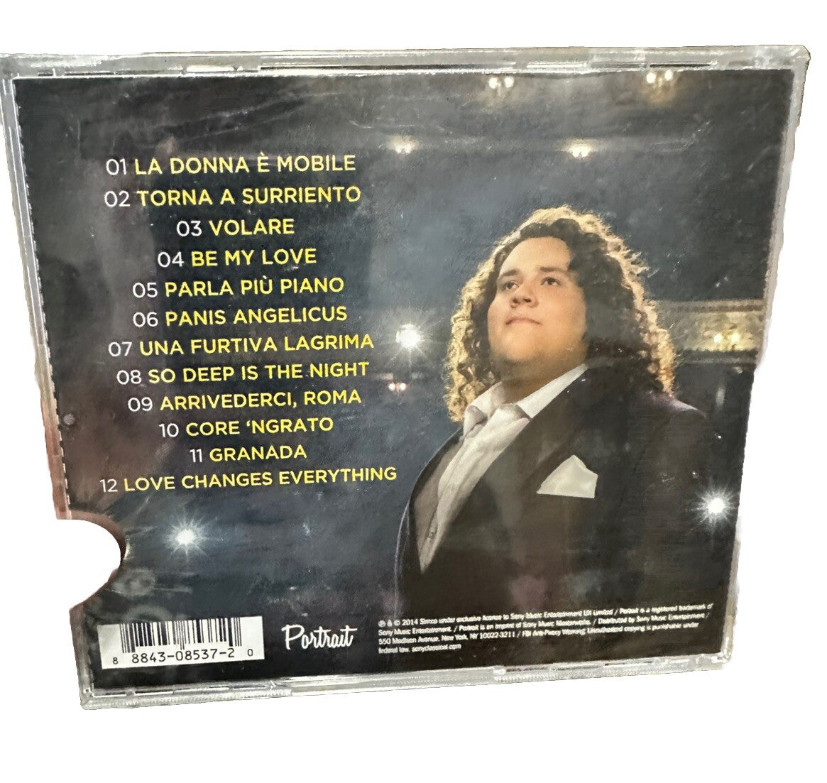 CD Jonathan Antoine Tenore Music New