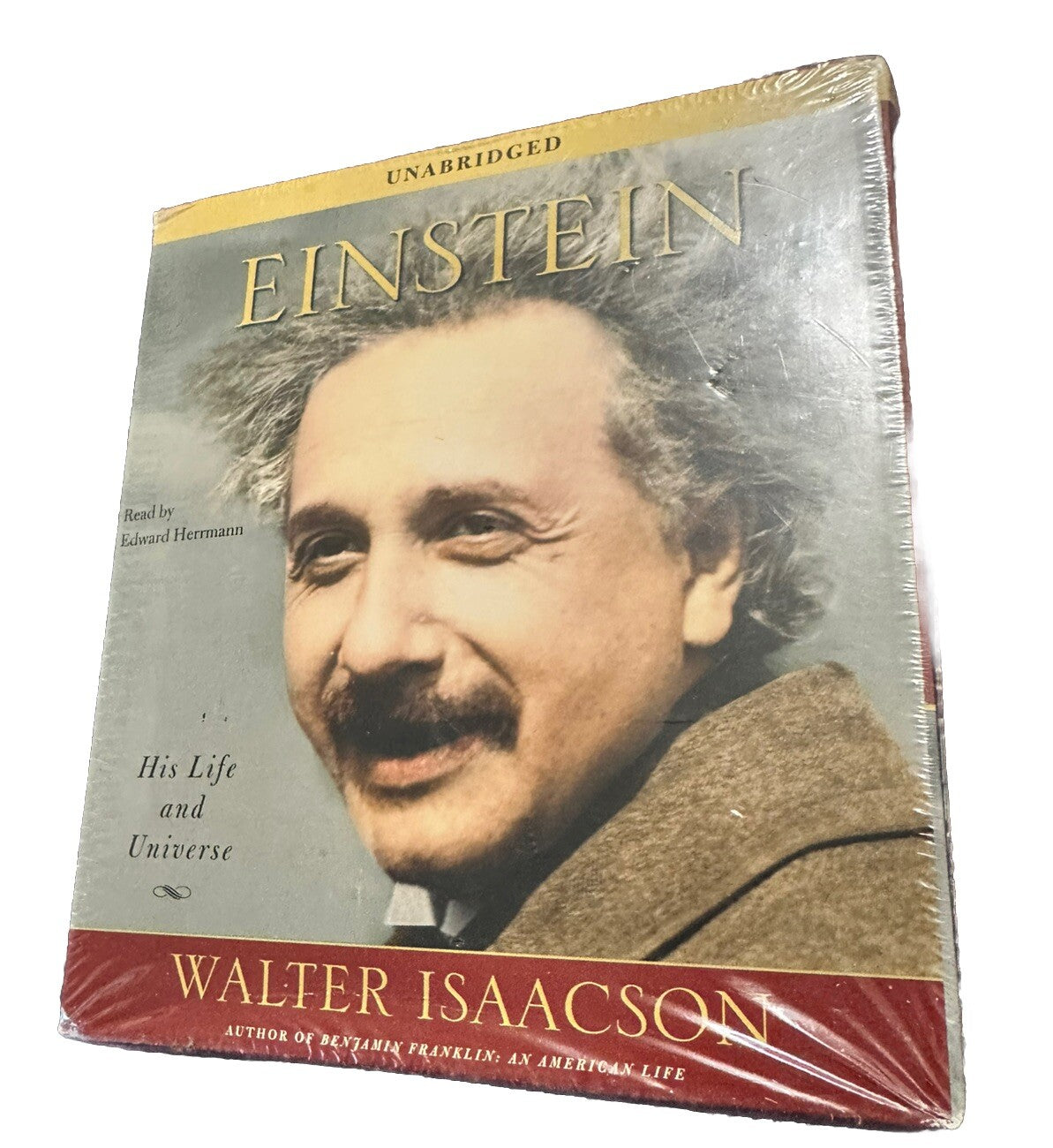 AudioBook Einstein His Life & Universe by Walter Isaacson (2007, Compact Disc)