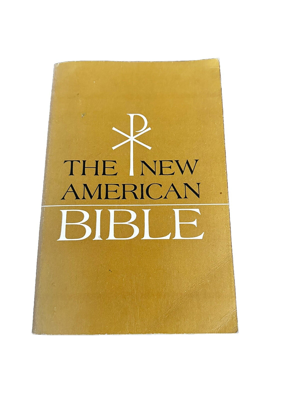 Bible American 1968 NAB Catholic Church Holy Prayer Book Mass Scripture Vtg